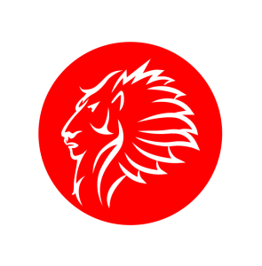 Red Lion Shotokan Karate Club - square (White & Red)