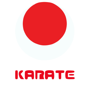 Rising Sun Logo - vertical (Whte & Red)