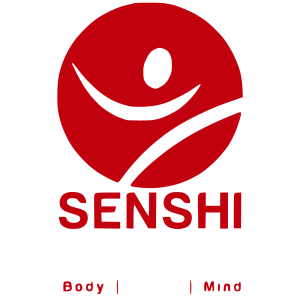 senshi-karate vertical (Red & White)